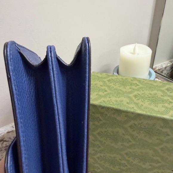 Brand New Gucci Interlocking G Pebbled Leather Shoulder/Crossbody Bag - Picture 11 of 12